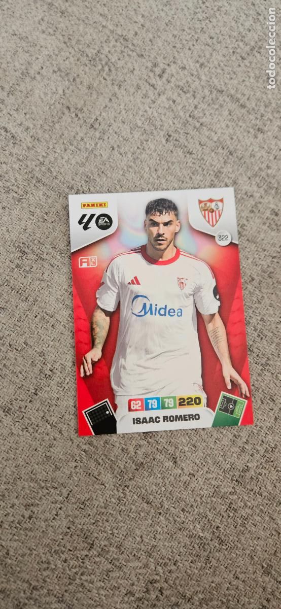 Cromos de F&uacute;tbol: sevilla romero 322 adrenalyn 2025 2026 25 26 trading card