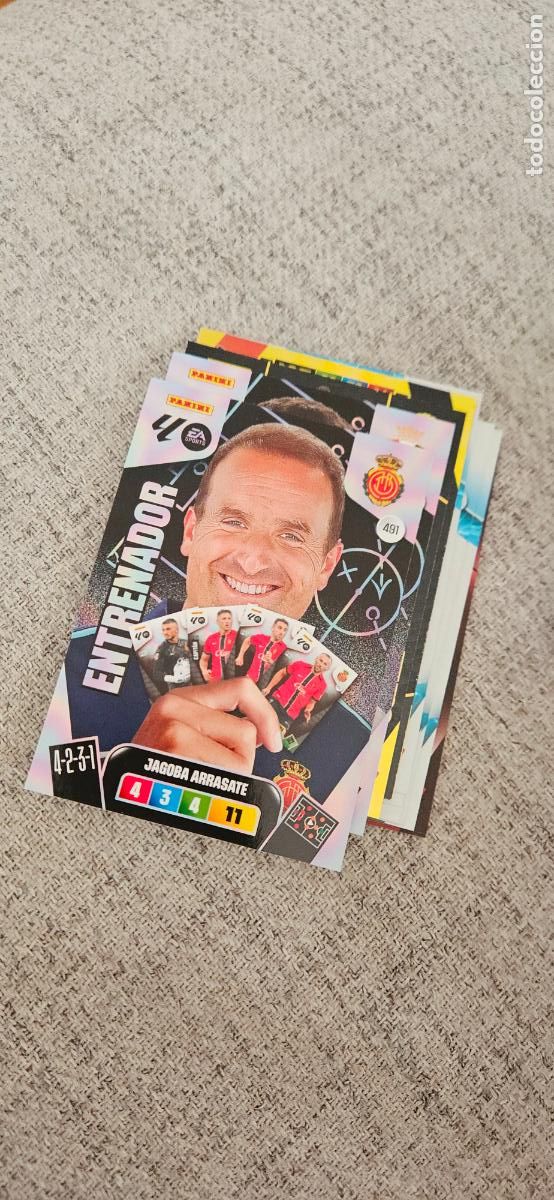 Cromos de F&uacute;tbol: entrenador491 mallorca arrasate adrenalyn 2025 2026 25 26 trading card