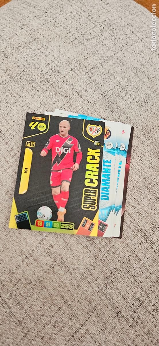 Cromos de F&uacute;tbol: super crack 462 isi rayo vallecano adrenalyn 2025 2026 25 26 trading card