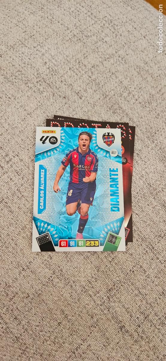 Cromos de F&uacute;tbol: diamante 407 alvarez levante adrenalyn 2025 2026 25 26 trading card