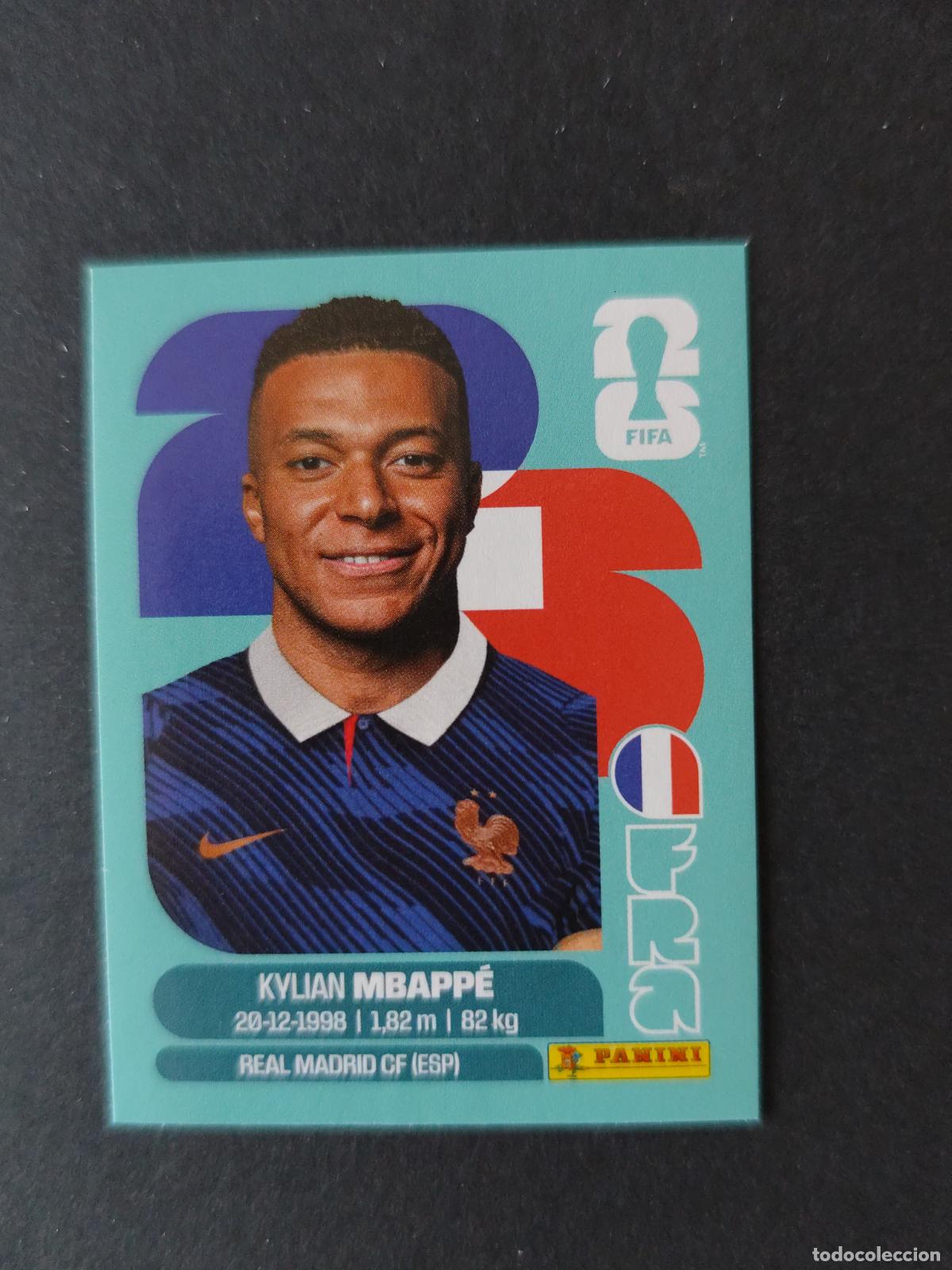 Cromos de F&uacute;tbol: FRA20 KYLIAN MBAPP&Eacute; 20 FRANCIA MUNDIAL FIFA WORLD CUP 2026 STICKER PANINI SIN PEGAR