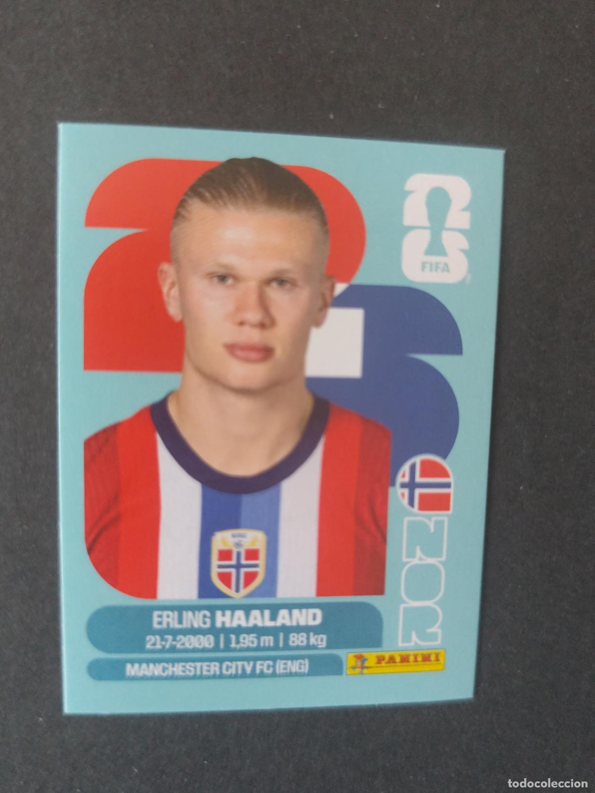 Cromos de F&uacute;tbol: NOR15 ERLING HAALAND 15 NORUEGA MUNDIAL FIFA WORLD CUP 2026 STICKER PANINI SIN PEGAR