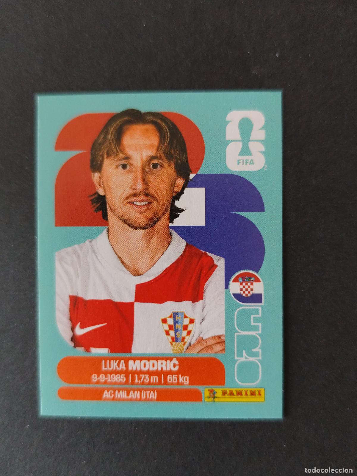 Cromos de F&uacute;tbol: CRO9 LUKA MODRIĆ 9 CROACIA MUNDIAL FIFA WORLD CUP 2026 STICKER PANINI SIN PEGAR