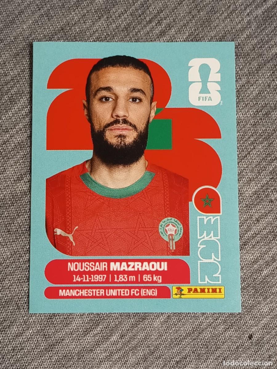 Cromos de F&uacute;tbol: MAZRAOUI MAR 5 STICKER MUNDIAL 2026 PANINI FIFA WORLD CUP NUEVO