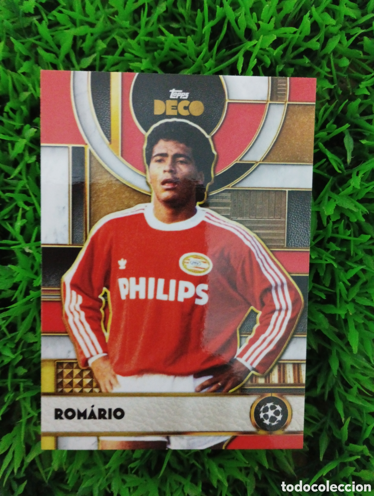 Cromos de F&uacute;tbol: Romario Psv Eindhoven Deco 25-26
