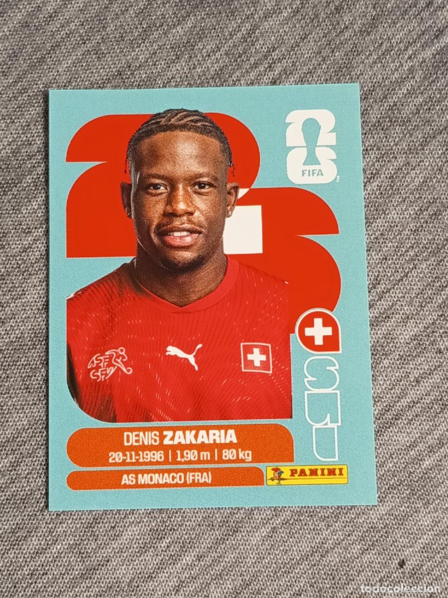 Cromos de F&uacute;tbol: ZAKARIA SUI 10 STICKER MUNDIAL 2026 PANINI FIFA WORLD CUP NUEVO