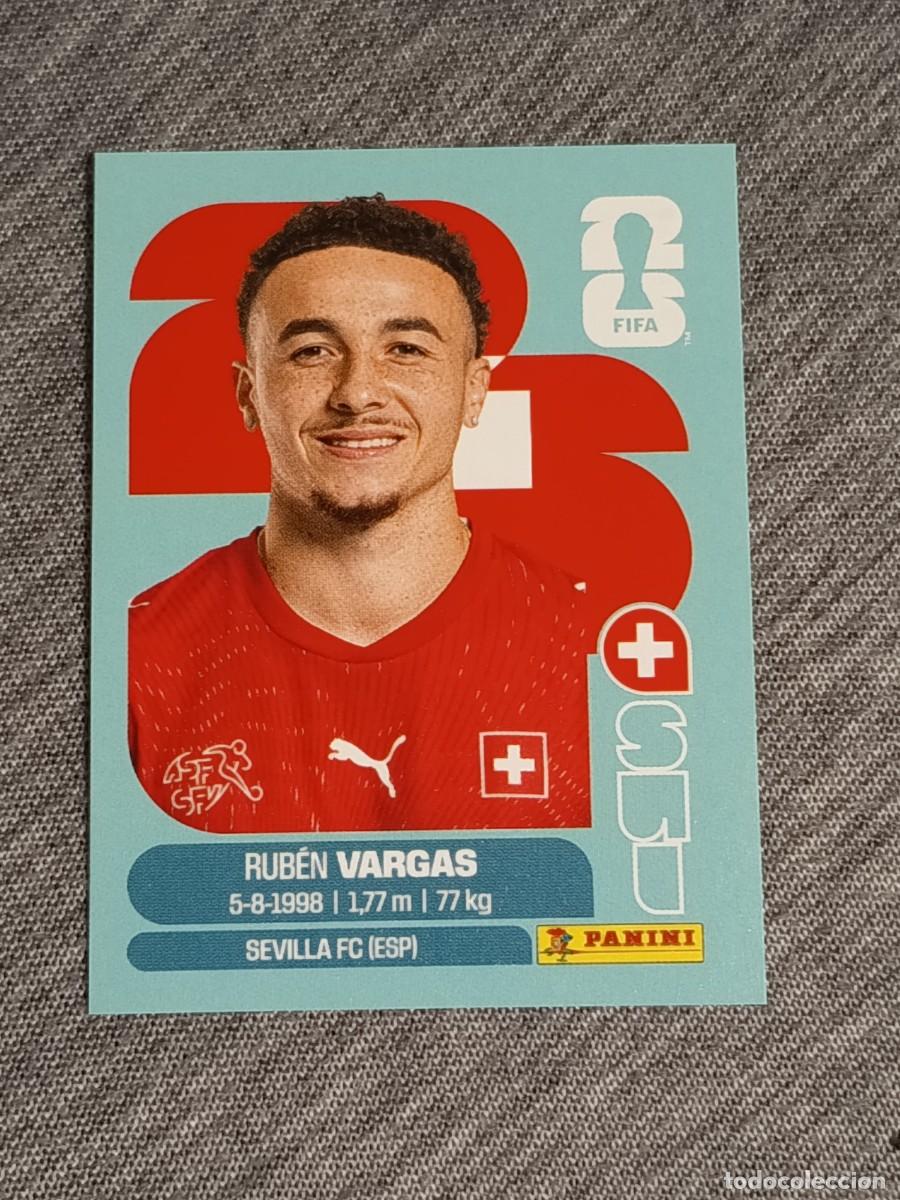 Cromos de F&uacute;tbol: VARGAS SUI 18 STICKER MUNDIAL 2026 PANINI FIFA WORLD CUP NUEVO