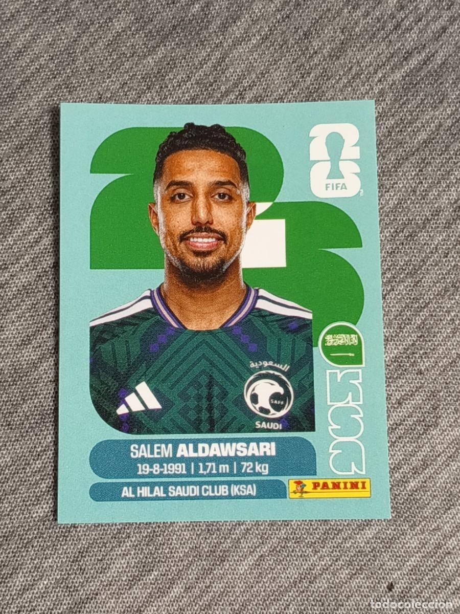 Cromos de F&uacute;tbol: ALDAWSARI KSA 16 STICKER MUNDIAL 2026 PANINI FIFA WORLD CUP NUEVO