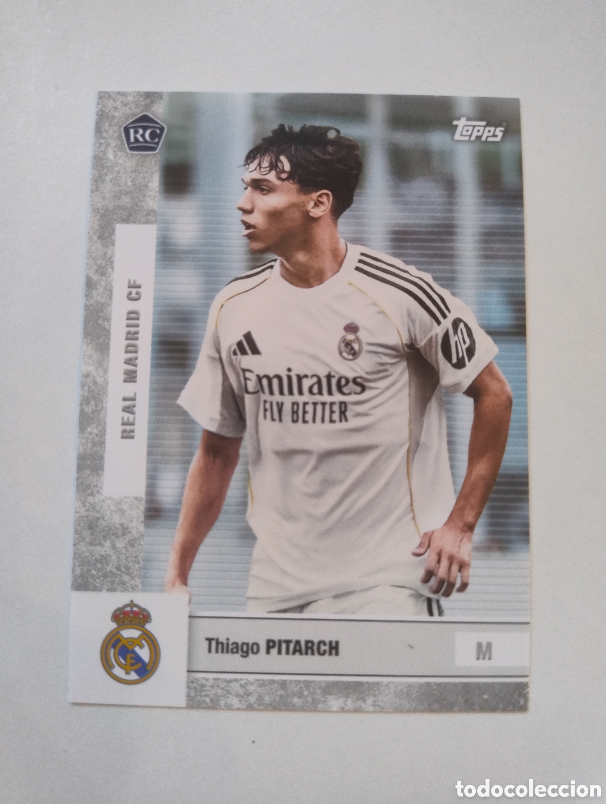 Cromos de F&uacute;tbol: 9 - Thiago Pitarch - Real Madrid - Topps Team Set 2025 - 2026