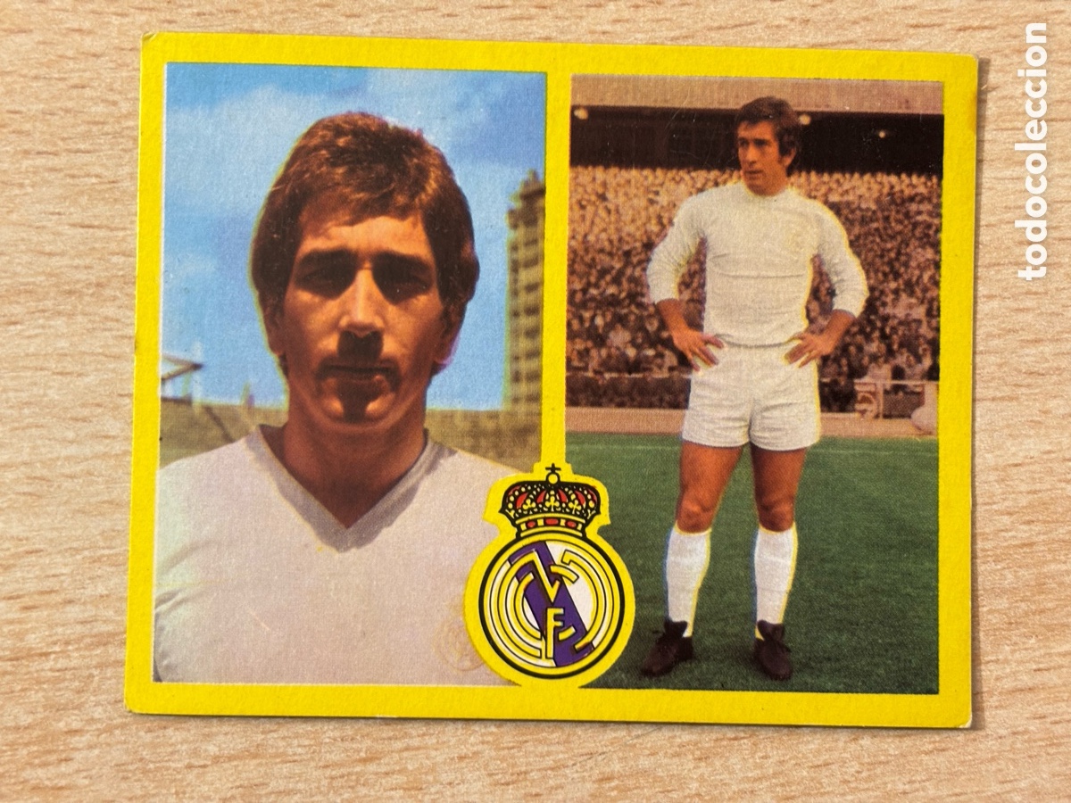 Cromos de F&uacute;tbol: Vel&aacute;zquez Real Madrid Ediciones Este 72 73 sin pegar