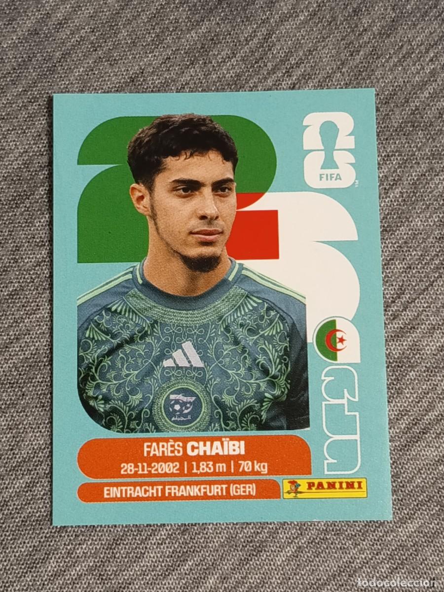 Cromos de F&uacute;tbol: CHAIBI ALG 14 STICKER MUNDIAL 2026 PANINI FIFA WORLD CUP NUEVO