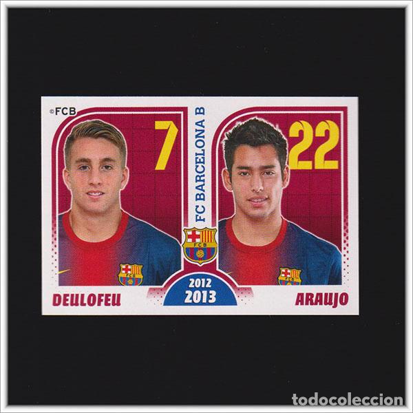 Cromos de F&uacute;tbol: COLECCI&Oacute;N OFICIAL BARCELONA 2012 2013 12 13 PANINI DEULOFEU ARAUJO 192 BAR&Ccedil;A ALBUM LIGA F&Uacute;TBOL