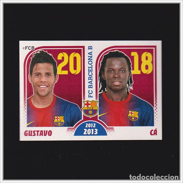 Cromos de F&uacute;tbol: COLECCI&Oacute;N OFICIAL BARCELONA 2012 2013 12 13 PANINI AGOSTINHO CA GUSTAVO 190 BAR&Ccedil;A ALBUM LIGA F&Uacute;TBOL