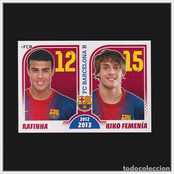 Cromos de F&uacute;tbol: COLECCI&Oacute;N OFICIAL BARCELONA 2012 2013 12 13 PANINI RAFINHA KIKO FEMENIA 189 BAR&Ccedil;A ALBUM LIGA F&Uacute;TBOL