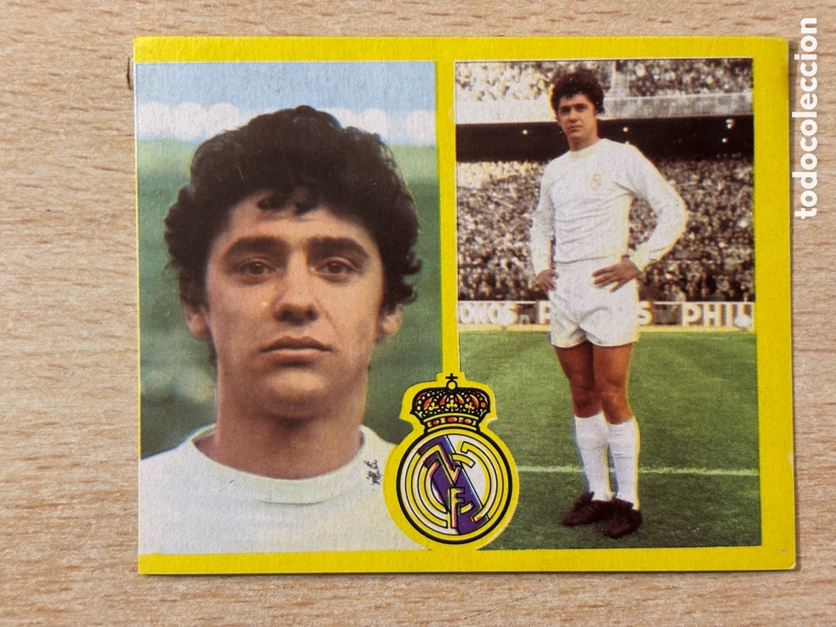 Cromos de F&uacute;tbol: Touri&ntilde;o Real Madrid Ediciones Este 72 73 recuperado en buen estado