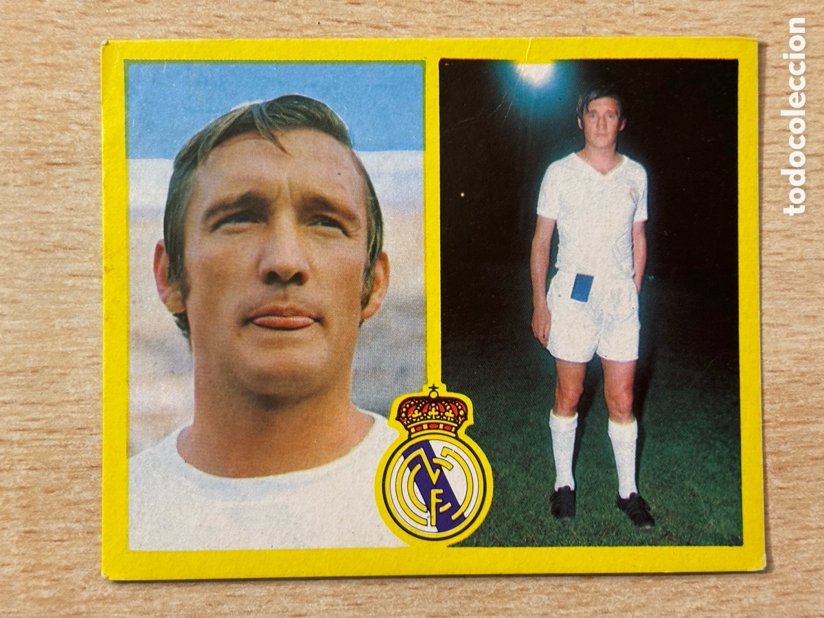 Cromos de F&uacute;tbol: Zoco Real Madrid Ediciones Este 72 73 recuperado en buen estado