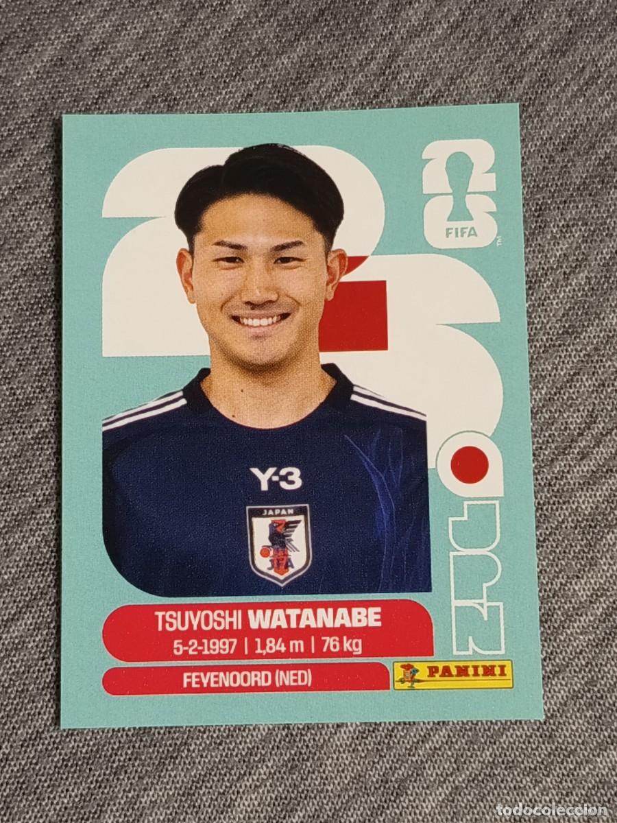 Cromos de F&uacute;tbol: WATANABE JPN 7 STICKER MUNDIAL 2026 PANINI FIFA WORLD CUP NUEVO