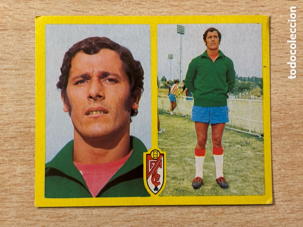 Cromos de F&uacute;tbol: &Ntilde;ito Granada CF Ediciones Este 72 73 recuperado en buen estado