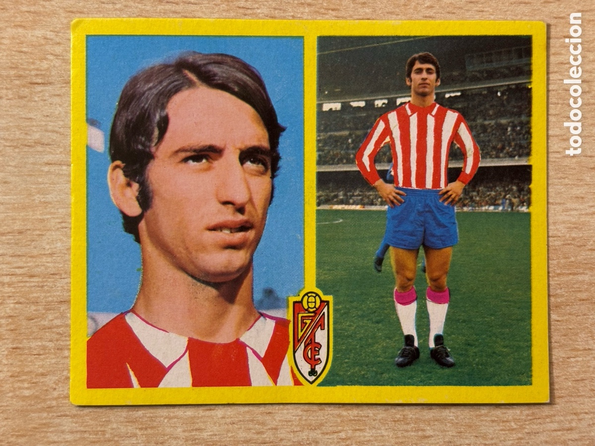 Cromos de F&uacute;tbol: Quilez Granada CF Ediciones Este 72 73 sin pegar