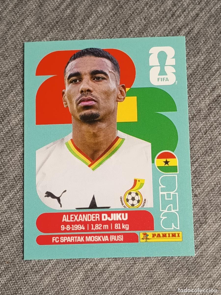 Cromos de F&uacute;tbol: DJIKU GHA 6 STICKER MUNDIAL 2026 PANINI FIFA WORLD CUP NUEVO