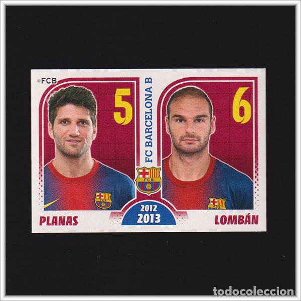 Cromos de F&uacute;tbol: COLECCI&Oacute;N OFICIAL BARCELONA 2012 2013 12 13 PANINI PLANAS LOMBAN 184 BAR&Ccedil;A ALBUM LIGA F&Uacute;TBOL