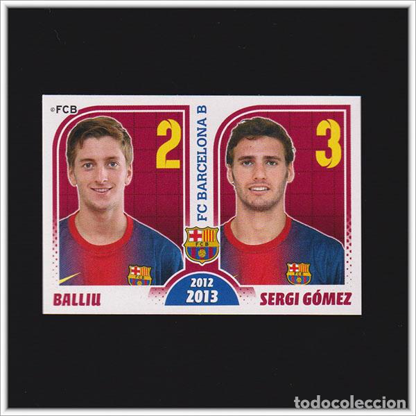Cromos de F&uacute;tbol: COLECCI&Oacute;N OFICIAL BARCELONA 2012 2013 12 13 PANINI BALLIU SERGI GOMEZ 183 BAR&Ccedil;A ALBUM LIGA F&Uacute;TBOL