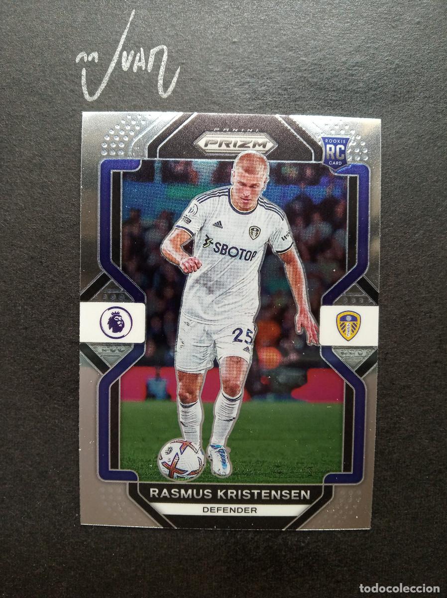 Cromos de F&uacute;tbol: N&ordm; 268 ROOKIE RASMUS KRISTENSEN LEEDS UNITED ⚽ PANINI &reg; PRIZM PREMIER LEAGUE 2022 2023 22 23 NUEVO