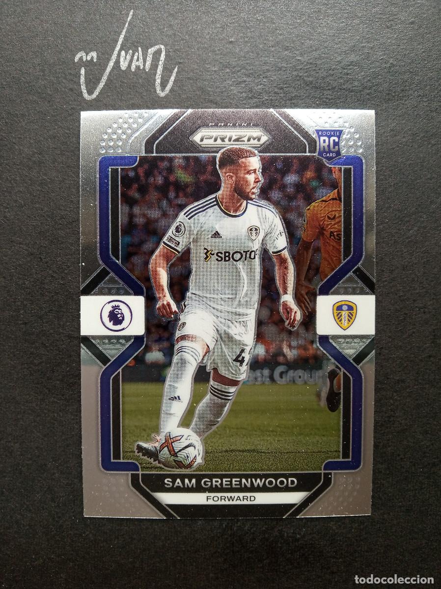 Cromos de F&uacute;tbol: N&ordm; 270 ROOKIE SAM GREENWOOD LEEDS UNITED ⚽ PANINI &reg; PRIZM PREMIER LEAGUE 2022 2023 22 23 NUEVO