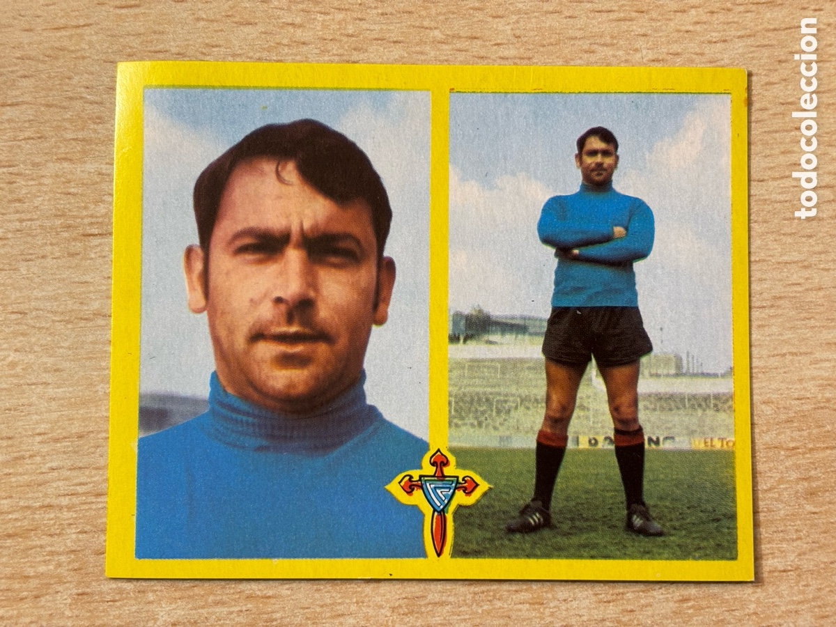 Cromos de F&uacute;tbol: Alarcia RC Celta de Vigo Ediciones Este 72 73 recuperado en buen estado