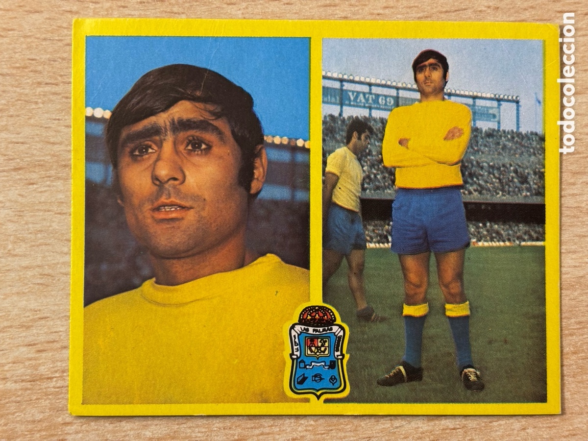 Cromos de F&uacute;tbol: Mart&iacute;n II UD Las Palmas Ediciones Este 72 73 recuperado en buen estado