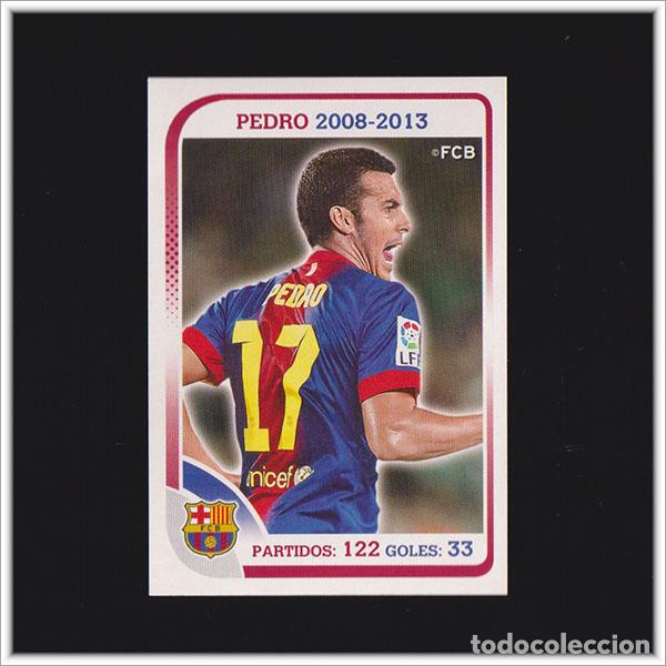 Cromos de F&uacute;tbol: COLECCI&Oacute;N OFICIAL BARCELONA 2012 2013 12 13 PANINI PEDRO PARTIDOS GOLES 154 ALBUM LIGA BAR&Ccedil;A F&Uacute;TBOL