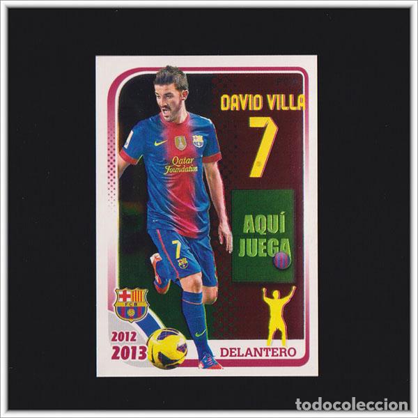 Cromos de F&uacute;tbol: COLECCI&Oacute;N OFICIAL BARCELONA 2012 2013 12 13 PANINI DAVID VILLA 150 ALBUM LIGA BAR&Ccedil;A F&Uacute;TBOL