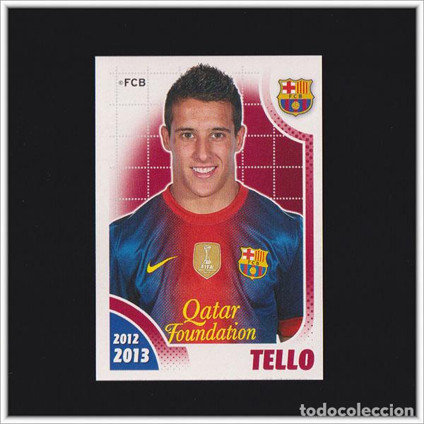 Cromos de F&uacute;tbol: COLECCI&Oacute;N OFICIAL BARCELONA 2012 2013 12 13 PANINI TELLO 145 ALBUM LIGA BAR&Ccedil;A F&Uacute;TBOL