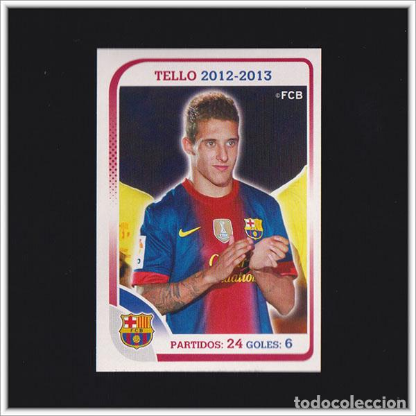 Cartes &agrave; collectionner de Football: COLECCI&Oacute;N OFICIAL BARCELONA 2012 2013 12 13 PANINI TELLO PARTIDOS GOLES 142 ALBUM LIGA BAR&Ccedil;A F&Uacute;TBOL