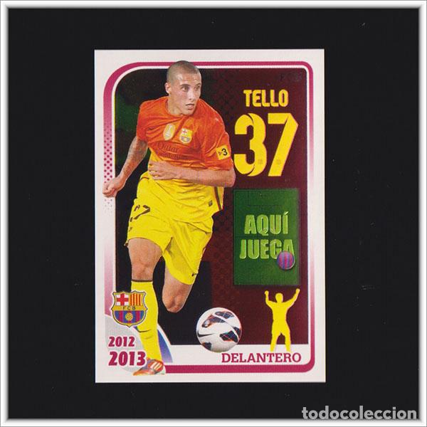 Cartes &agrave; collectionner de Football: COLECCI&Oacute;N OFICIAL BARCELONA 2012 2013 12 13 PANINI TELLO 141 ALBUM LIGA BAR&Ccedil;A F&Uacute;TBOL