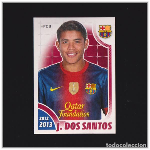 Fu&szlig;ball-Sticker: COLECCI&Oacute;N OFICIAL BARCELONA 2012 2013 12 13 PANINI JONATHAN DOS SANTOS 133 ALBUM LIGA BAR&Ccedil;A