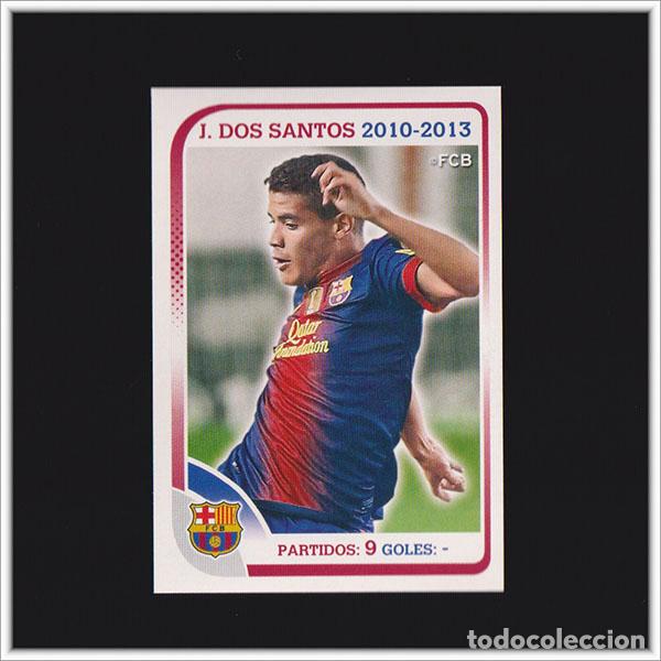 Cartes &agrave; collectionner de Football: COLECCI&Oacute;N OFICIAL BARCELONA 2012 2013 12 13 PANINI JONATHAN DOS SANTOS PARTIDOS GOLES 130 BAR&Ccedil;A