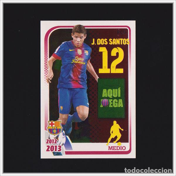 Cartes &agrave; collectionner de Football: COLECCI&Oacute;N OFICIAL BARCELONA 2012 2013 12 13 PANINI JONATHAN DOS SANTOS 129 ALBUM LIGA BAR&Ccedil;A F&Uacute;TBOL