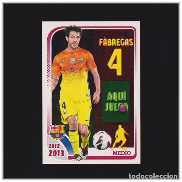 Cartes &agrave; collectionner de Football: COLECCI&Oacute;N OFICIAL BARCELONA 2012 2013 12 13 PANINI CESC FABREGAS 126 ALBUM LIGA BAR&Ccedil;A F&Uacute;TBOL