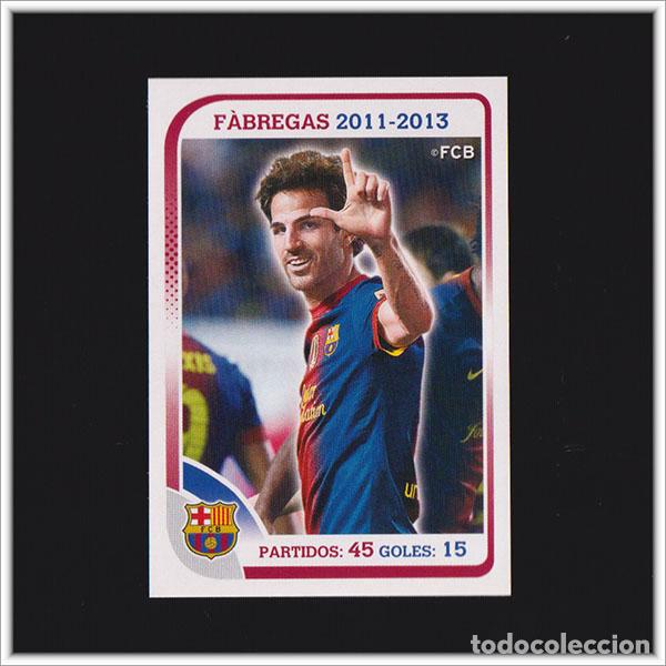 Cartes &agrave; collectionner de Football: COLECCI&Oacute;N OFICIAL BARCELONA 2012 2013 12 13 PANINI CESC FABREGAS PARTIDOS GOLES 125 ALBUM LIGA BAR&Ccedil;A