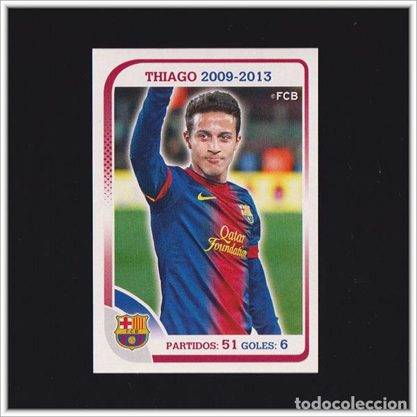 Cromos de F&uacute;tbol: COLECCI&Oacute;N OFICIAL BARCELONA 2012 2013 12 13 PANINI THIAGO PARTIDOS GOLES 118 ALBUM LIGA BAR&Ccedil;A F&Uacute;TBOL