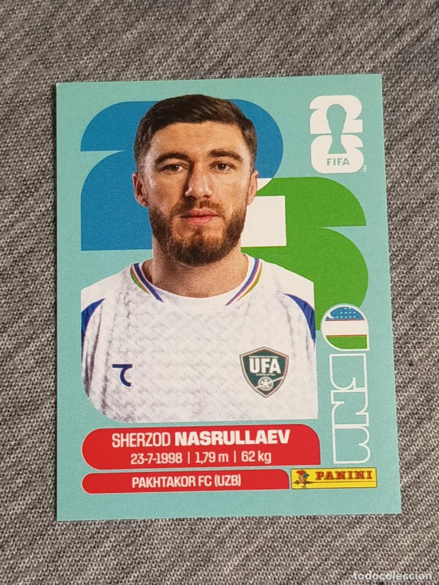 Cromos de F&uacute;tbol: NASRULLAEV UZB 4 STICKER MUNDIAL 2026 PANINI FIFA WORLD CUP NUEVO