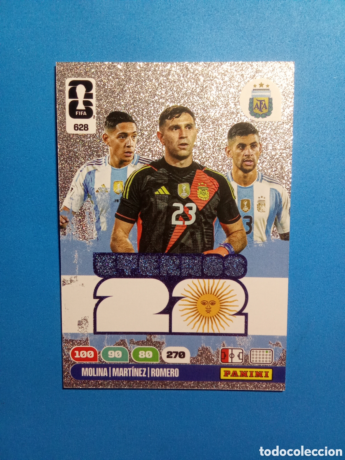 Cromos de F&uacute;tbol: CROMO 628 ETERNOS 22 ARGENTINA FIFA WORLD CUP 26 MUNDIAL 2026