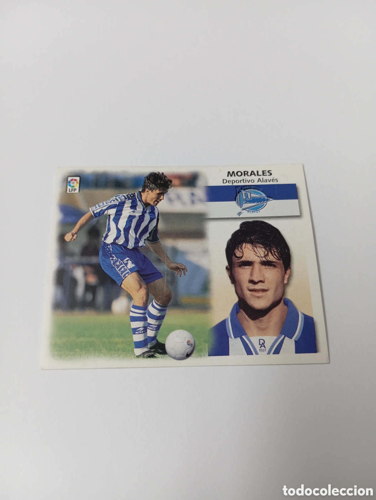 Cromos de F&uacute;tbol: MORALES Alav&eacute;s LIGA ESTE 1999 2000 PANINI 99 00 NUEVO SIN PEGAR