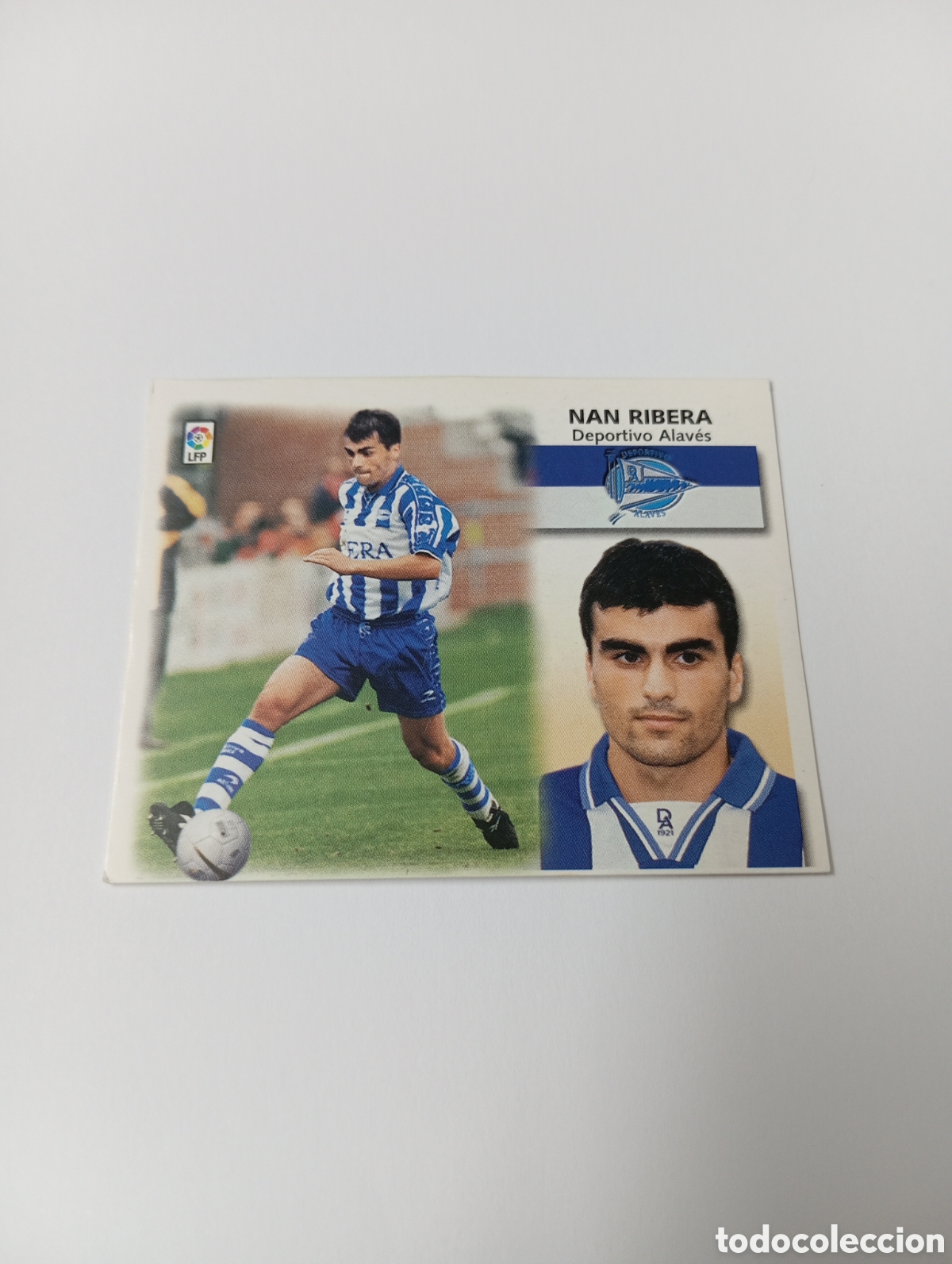 Cromos de F&uacute;tbol: NAN RIBERA COLOCA Alav&eacute;s LIGA ESTE 1999 2000 PANINI 99 00 NUEVO SIN PEGAR