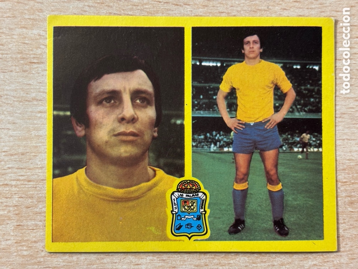 Cromos de F&uacute;tbol: Soto UD Las Palmas Ediciones Este 72 73 sin pegar