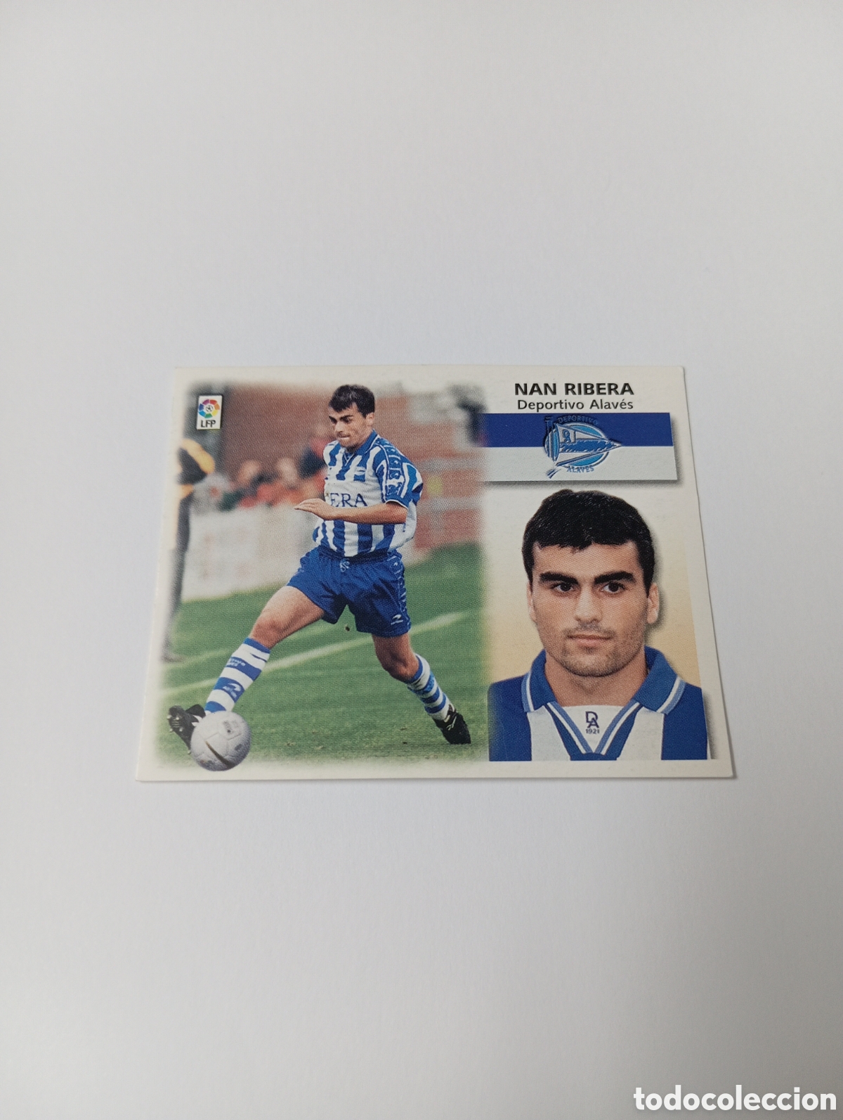 Cromos de F&uacute;tbol: NAN RIBERA COLOCA Alav&eacute;s LIGA ESTE 1999 2000 PANINI 99 00 NUEVO SIN PEGAR