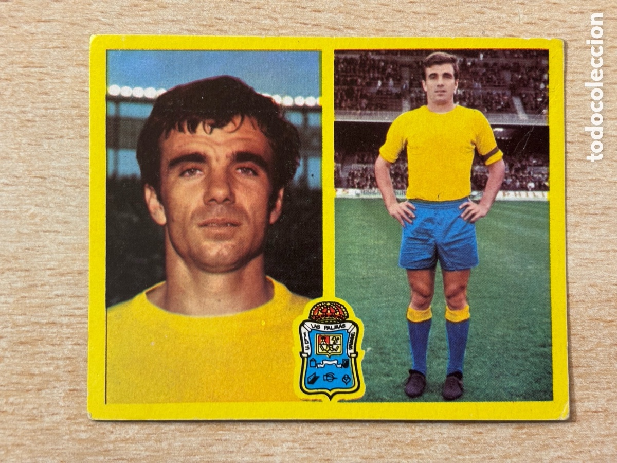 Cromos de F&uacute;tbol: Tonono UD Las Palmas Ediciones Este 72 73 recuperado en buen estado