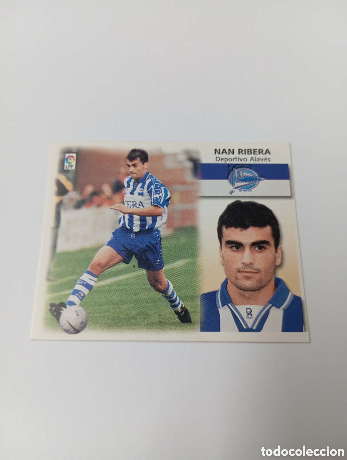 Cromos de F&uacute;tbol: NAN RIBERA COLOCA Alav&eacute;s LIGA ESTE 1999 2000 PANINI 99 00 NUEVO SIN PEGAR