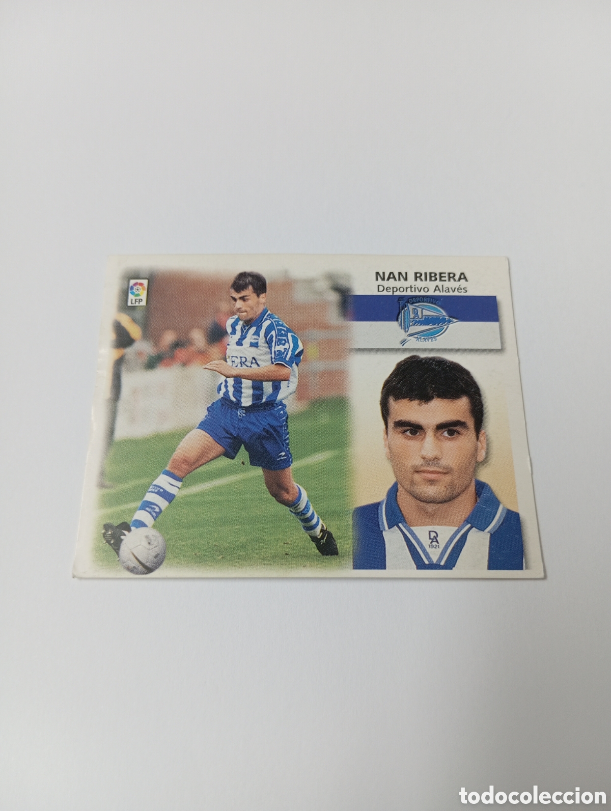 Cromos de F&uacute;tbol: NAN RIBERA COLOCA Alav&eacute;s LIGA ESTE 1999 2000 PANINI 99 00 NUEVO SIN PEGAR